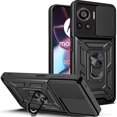 thumbnail image 1 of wonima11 Ysnzaq Military Grade Heavy Duty Shockproof Case for Motorola Edge 30 Ultra 6.67", Sliding Window Lens Protection with Magnetic Car Bracket Phone Cover for Motorola Edge 30 Ultra SJ Black, 1 of 1