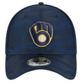thumbnail image 2 of Men's New Era Navy Milwaukee Brewers Subtle Camo 39THIRTY Flex Hat, 2 of 6