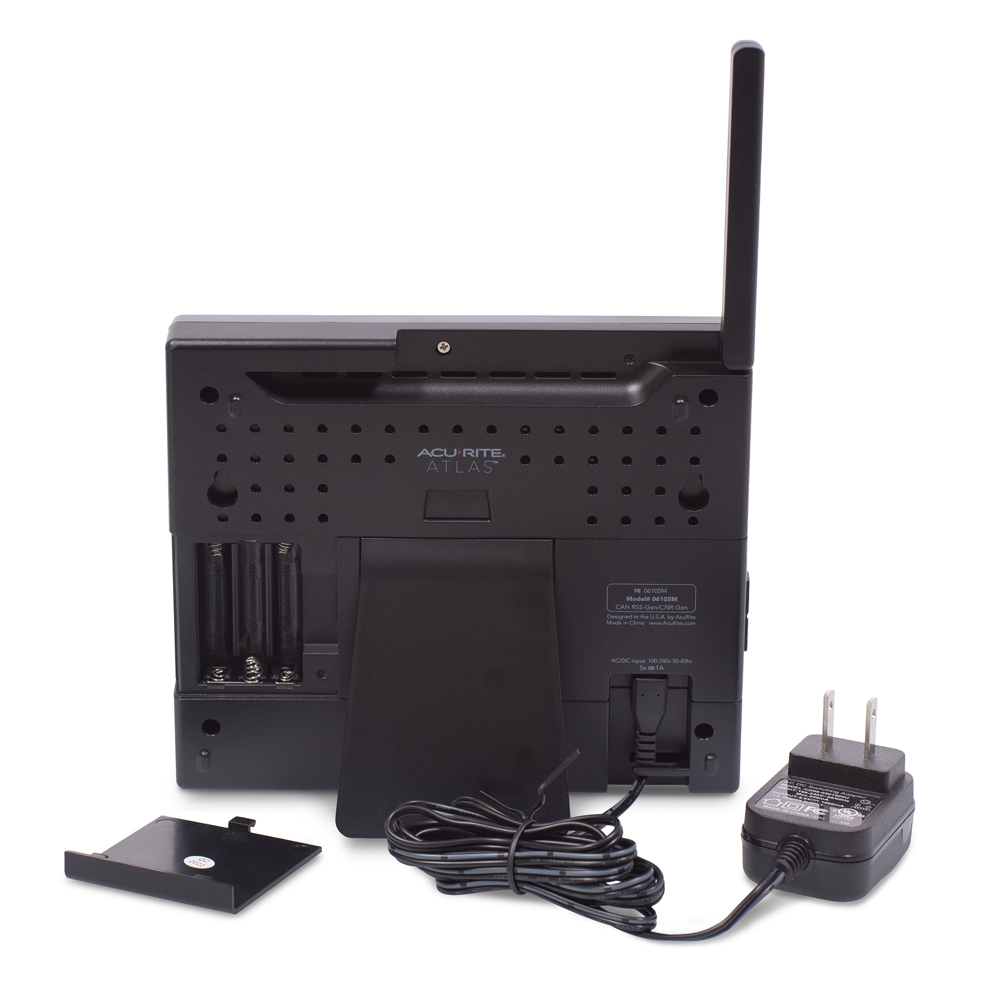 AcuRite Atlas Weather Station with HD Display for Temperature, Humidity, Wind Speed/Direction with Hyperlocal Forecast, Alerts, and Barometer (01125M)