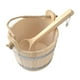 thumbnail image 4 of Barril de madera para sauna y cucharón portátil de 5 l, resistente, práctico, de gran capacidad para sauna, hogar, spa y baño, 4 of 9