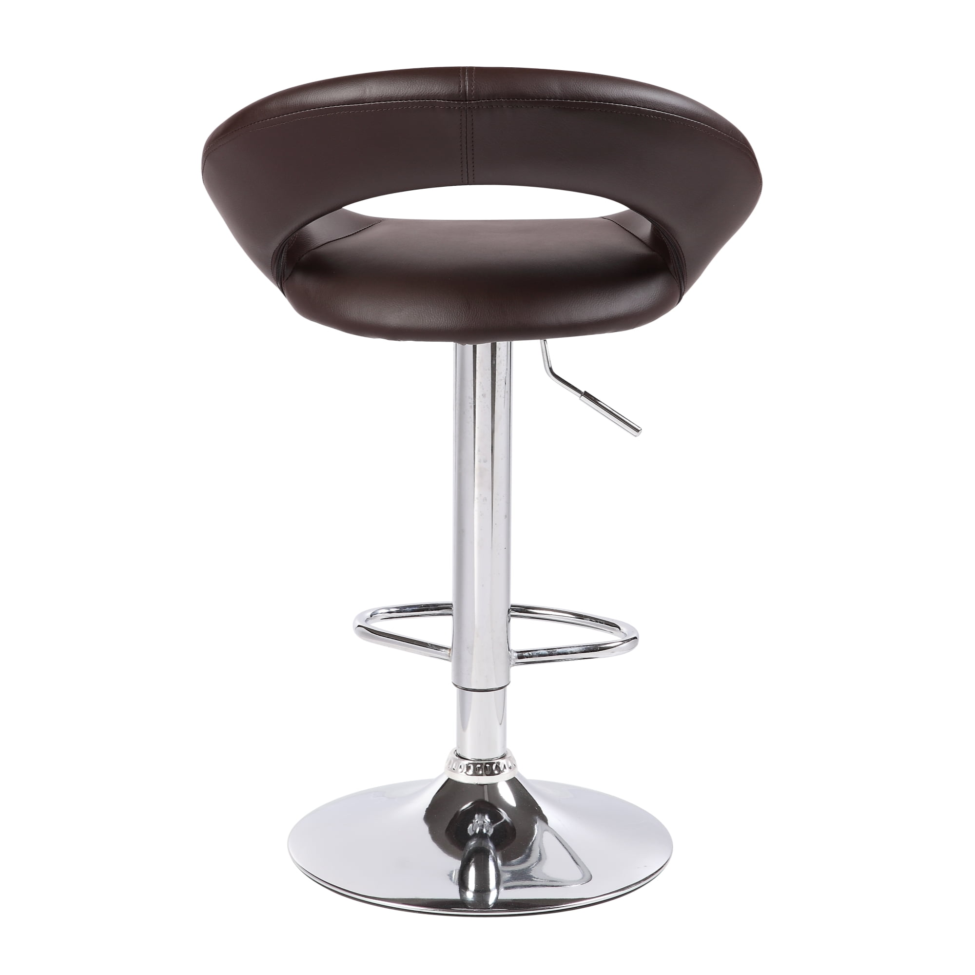 ViscoLogic URBAN Swivel Height Adjustable Bar Stools (Set of 2 Bar