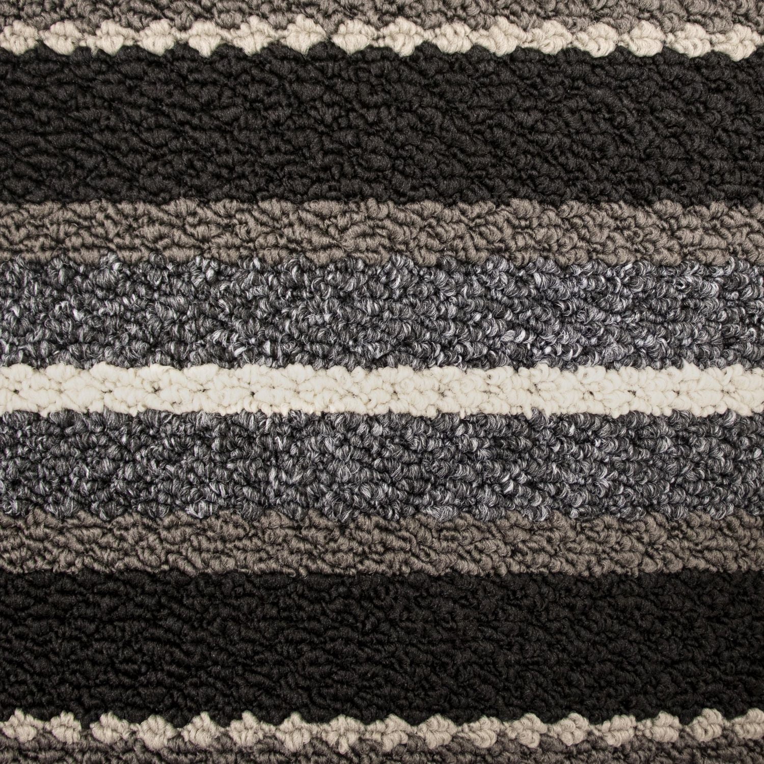 Tapis Discovery gris à endos de vinyle de 4 x 4 pi