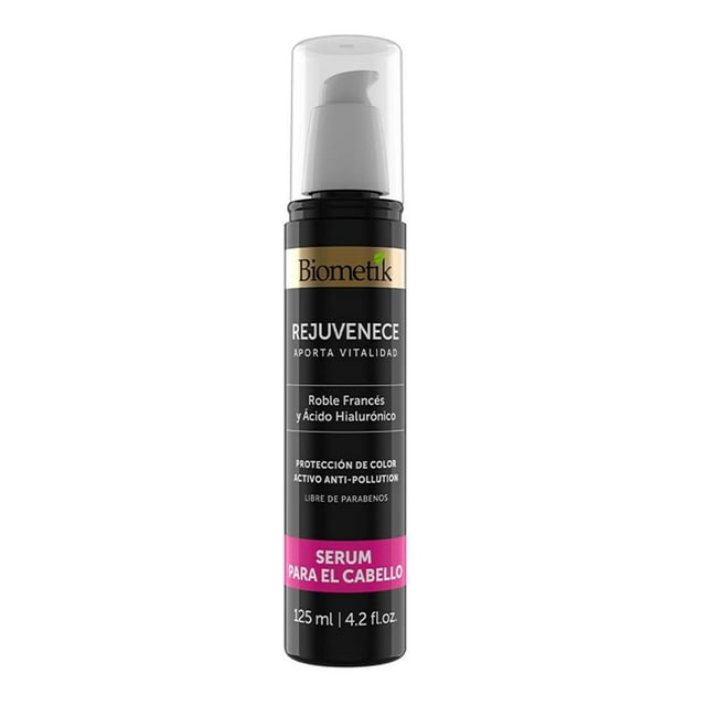 Sérum capilar Biometík Rejuvenece roble francés y ácido hialurónico 125 ml