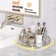 thumbnail image 1 of Single Tier Rotate Bathroom Counter Organizer, Countertop Perfume Tray And Vanity Organizer,Corner Makeup Storage, Organizer Countertop for Dresser，Makeup Vanity Shelf, Spice Rack, 1 of 4