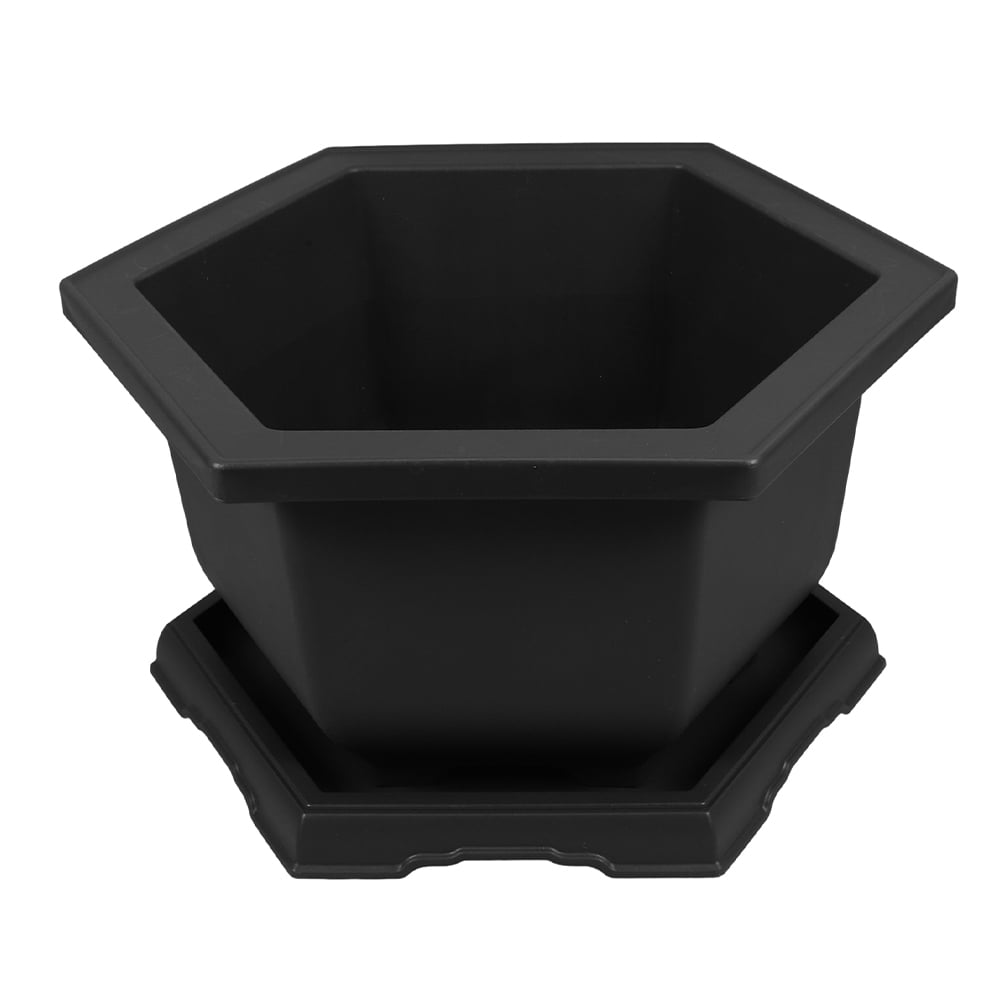 1 Set Outdoor Planter Indoor Plant Pot With Tray Indoor Planter Decorative Flower Pot Flower Pot Indoor Flower Pot With Saucer Small Planter Pot