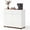 White, variant on ELLEGNT Buffet Cabinet with Push‑to‑Open Doors – Sideboard Storage and Drawer for Kitchen, White