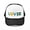 Black/White, variant on - Love Peace Sweden - Adjustable Unisex Printed Trucker Hat with Mesh Back
