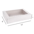 thumbnail image 2 of Paquete de 30 cajas de panadería con ventana, cajas de galletas, cajas automáticas para pasteles, magdalenas, donas y pasteles (blanco), 2 of 4