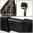 thumbnail image 6 of DNA Motoring TWM-016-T999-CH-AM For 2014 to 2017 Silverado / Sierra Pair of Powered + Heated + Amber Signal + Manual Extenable Chrome Side Towing Mirrors 15 16, 6 of 6