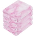 thumbnail image 3 of Pink Marble Texture Washcloth 12x12in Set, 2 Pack Absorbent Cotton Towel Square Kitchen Dishes Towels, Soft Cleaning Face Hand Towel Fast Drying Wash cloth, 3 of 7