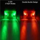 thumbnail image 4 of Yuarrent Luces LED para barco de 4 piezas, convenientes para una fácil navegación nocturna en bicicleta, luces de navegación para barco y Ciclismo, 4 of 6
