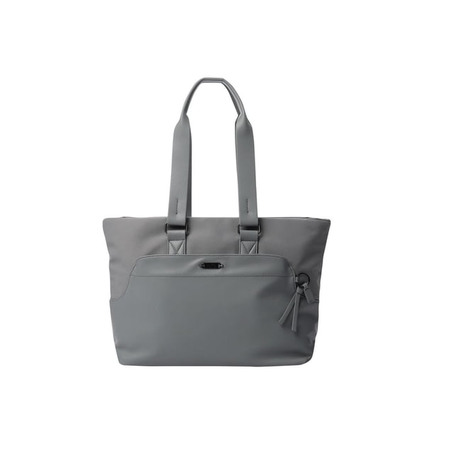 Totto Bolsa De Dama - Mujer Con Porta Laptop 15 Shopper - A Color Gris Oscuro Diseño De La Tela Lisa gris G