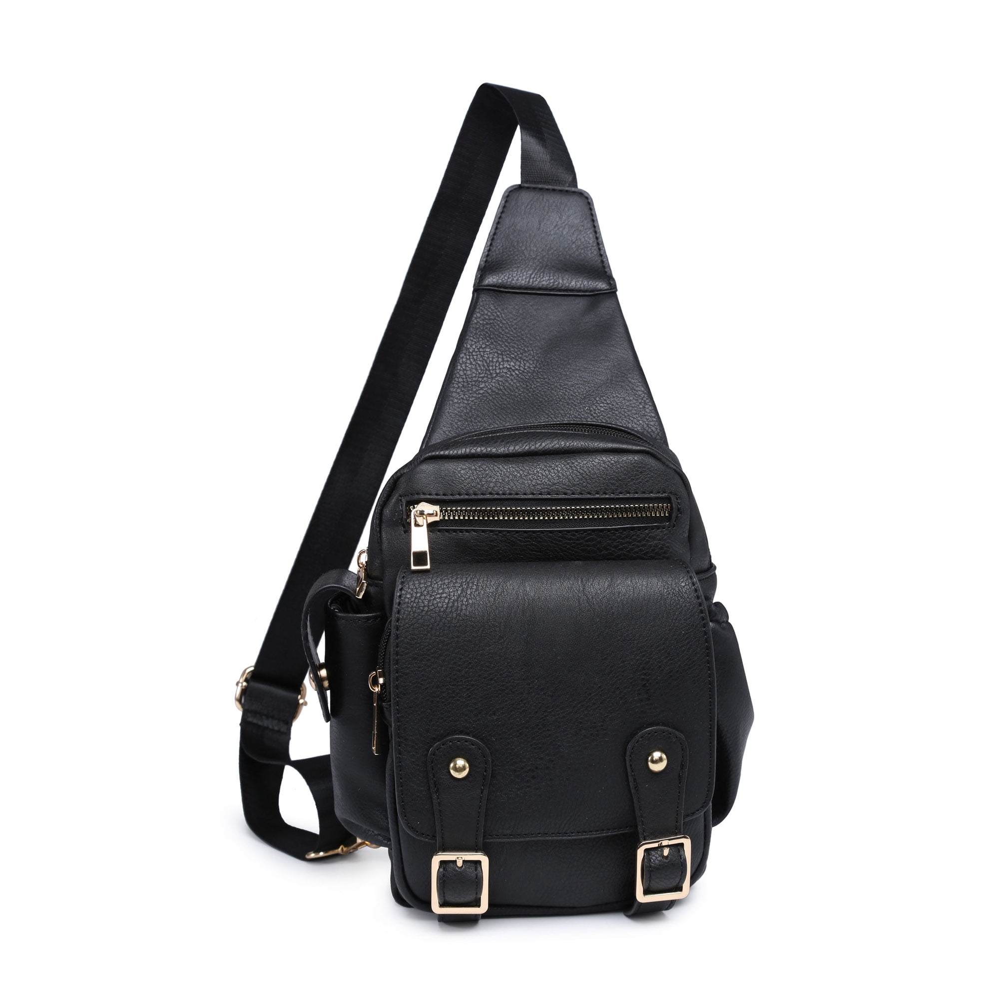 XB Leather Sling Backpack Bags Chest Shoulder Crossbody Messenger