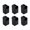 6pcs, variant on Lynono Precise Silicone Nozzle Guard For 3D Printers In High Temp EnvironmentP1ast1cHotend Cover For X1 And P1S 3D Printer Models Easy Installation