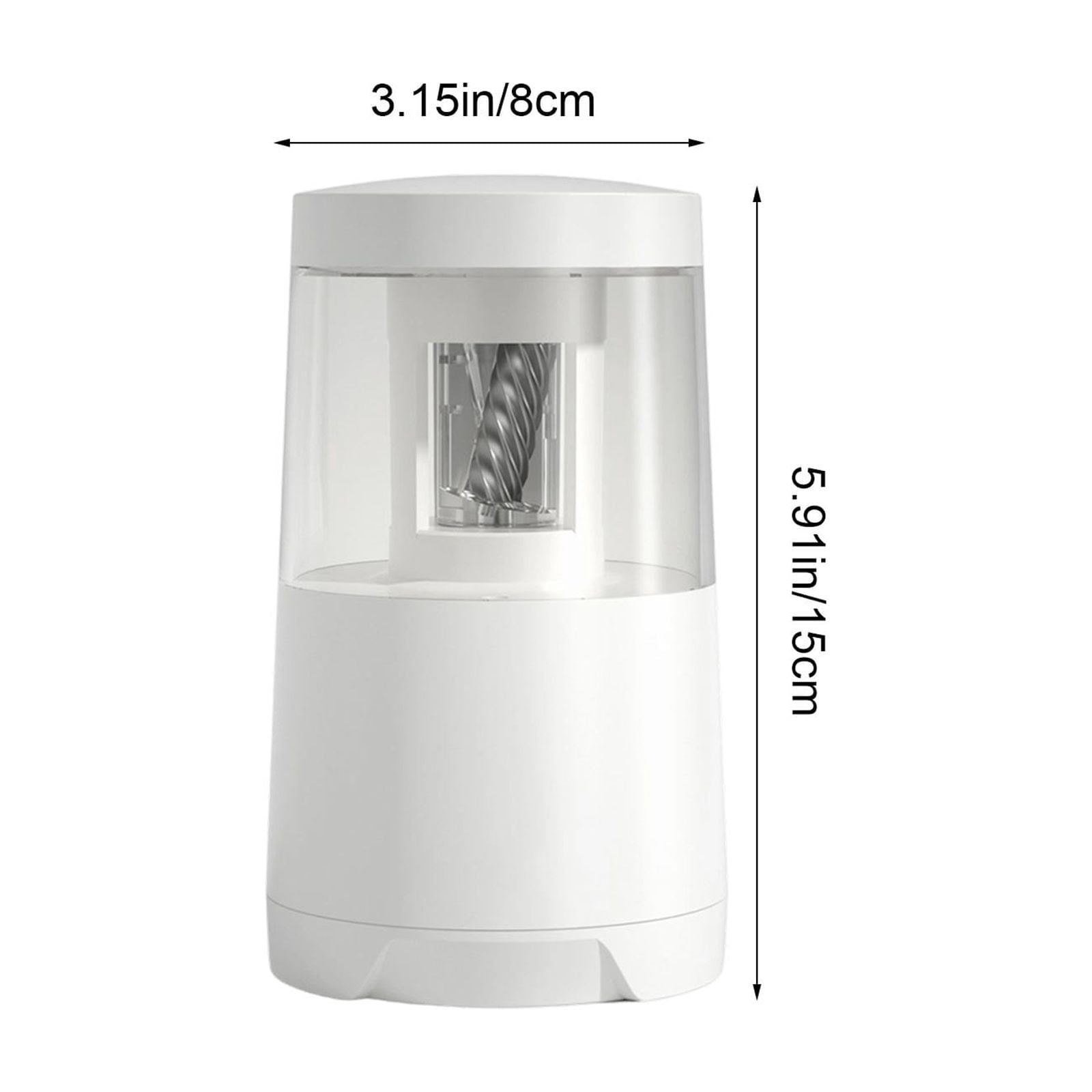 LJMsdf Automatic Electric Pencil Sharpener, USB/Battery Powered for 6-8mm Pencils, Home Office & Art Use
