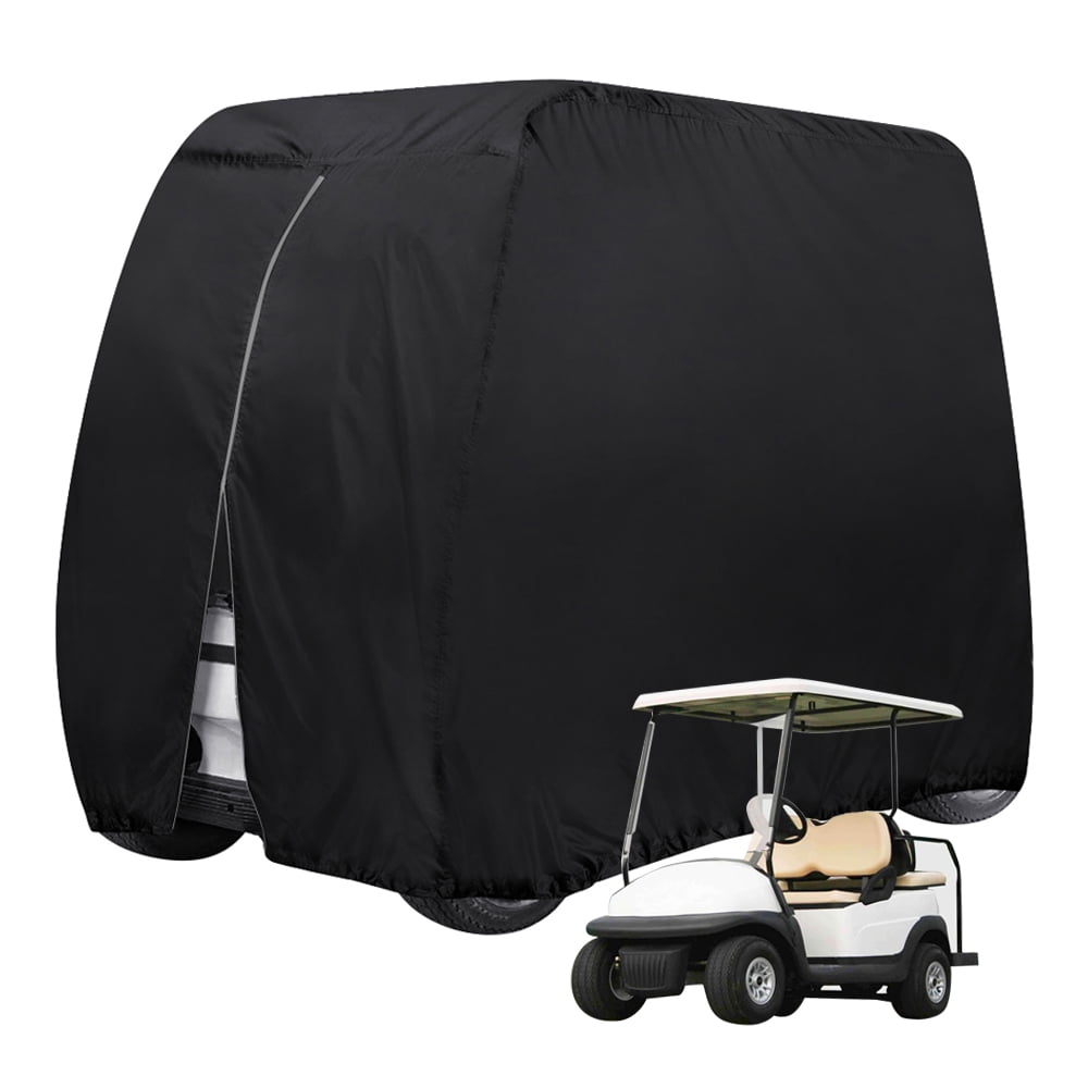 Heavy Duty 4 Passenger Golf Cart Covers Waterproof UTV Covers Fits for Easy EZ GO,Club Car and Yamaha,Dustproof and Durable