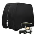 thumbnail image 2 of Heavy Duty 4 Passenger Golf Cart Covers Waterproof UTV Covers Fits for Easy EZ GO,Club Car and Yamaha,Dustproof and Durable, 2 of 8
