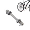 thumbnail image 3 of Vélo de Montagne Essieu Solide en Métal Roue de Vélo de Route Essieu Vélo Roulement 6000 Moyeux de Roulement Pièces de Vélo Roue avant, 3 of 4