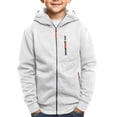 thumbnail image 5 of LIJCC Boys Vintage Cargo Pullover Full Zip Up Sweatshirts Sports Kids Hoodie Casual Teens Long Sleeve Fashion Casual Lightweight Hoodies, 5 of 6