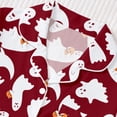 thumbnail image 6 of Tisuna Halloween Womens Pajamas Set Pumpkin Ghost Print Short Sleeve Button Down Tops And Shorts Sleepwear Pjs Sets Cute 2 Pieces Housewear S-XXL, 6 of 9