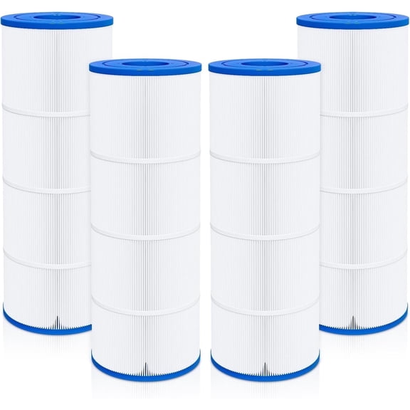 VISFORY 4 Piece Replacement Pool Filter Cartridge for Hayward Swim Clear C580E C3030 CX580XRE 325 Square Feet