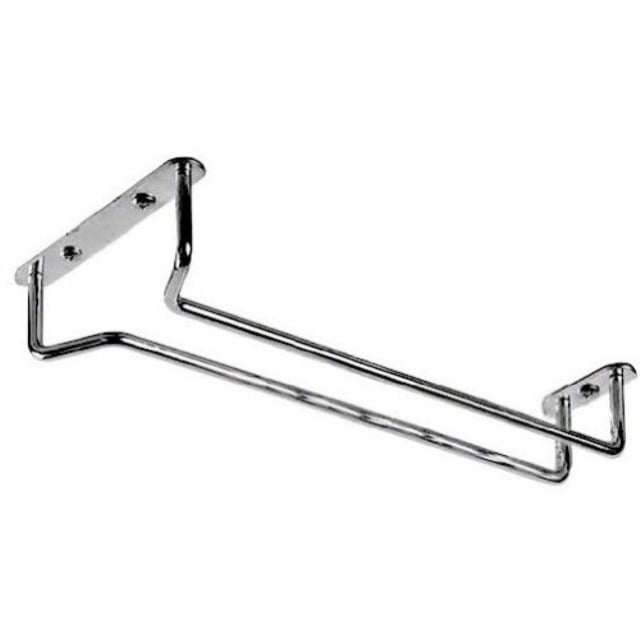 10-Inch American Metalcraft WGH10CR Hanging Glass Rack Holder with Chrome Wire