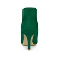 thumbnail image 2 of Unique Bargains Women's Pointed Toe Stiletto Heel Chelsea Boots, 2 of 7