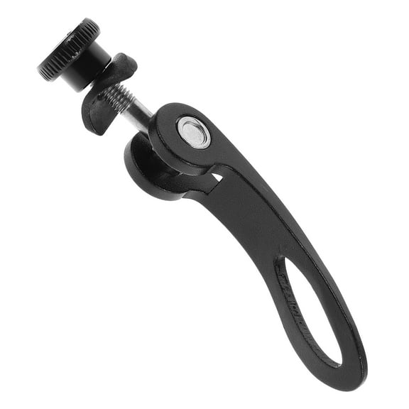 FONDOTIN Bike Seat Post Quick Release Clamp Metal Black Cyclists Outdoor Activities 1Pack