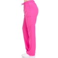 thumbnail image 3 of HEAL+WEAR Women's Straight-Leg Scrub Pants Elastic Drawstring Waist 4-Way Stretch Wrinkle-Resistant Medical, 3 of 6