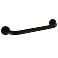 thumbnail image 1 of FELTECHELECTR Barra de apoyo para baño negra de acero inoxidable antiguo, reposabrazos de seguridad, mango antideslizante para bañera, asidero de ducha para ancianos y niños (43 cm), 1 of 6