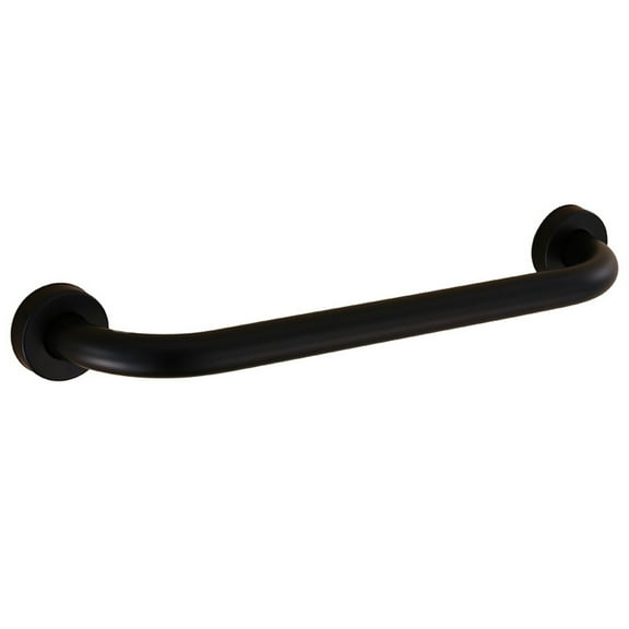 Black Stainless Steel Safety Handle for Bathroom, Non- Wall-Mounted Grab Bar, Support Rail for Shower and Tub