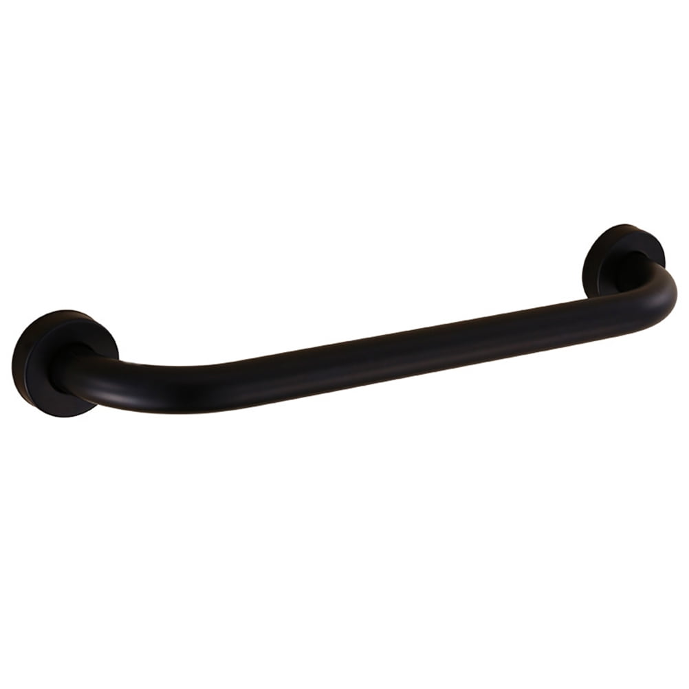LOLIPPYY Safe Grab Bar Black Straight Design for Bathroom Use Non-Rusting Corrosion-Resistant