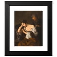 thumbnail image 2 of Sir Peter Lely 15x18 Black Modern Framed Museum Art Print Titled - The Letter (Between 1650 and 1660), 2 of 5