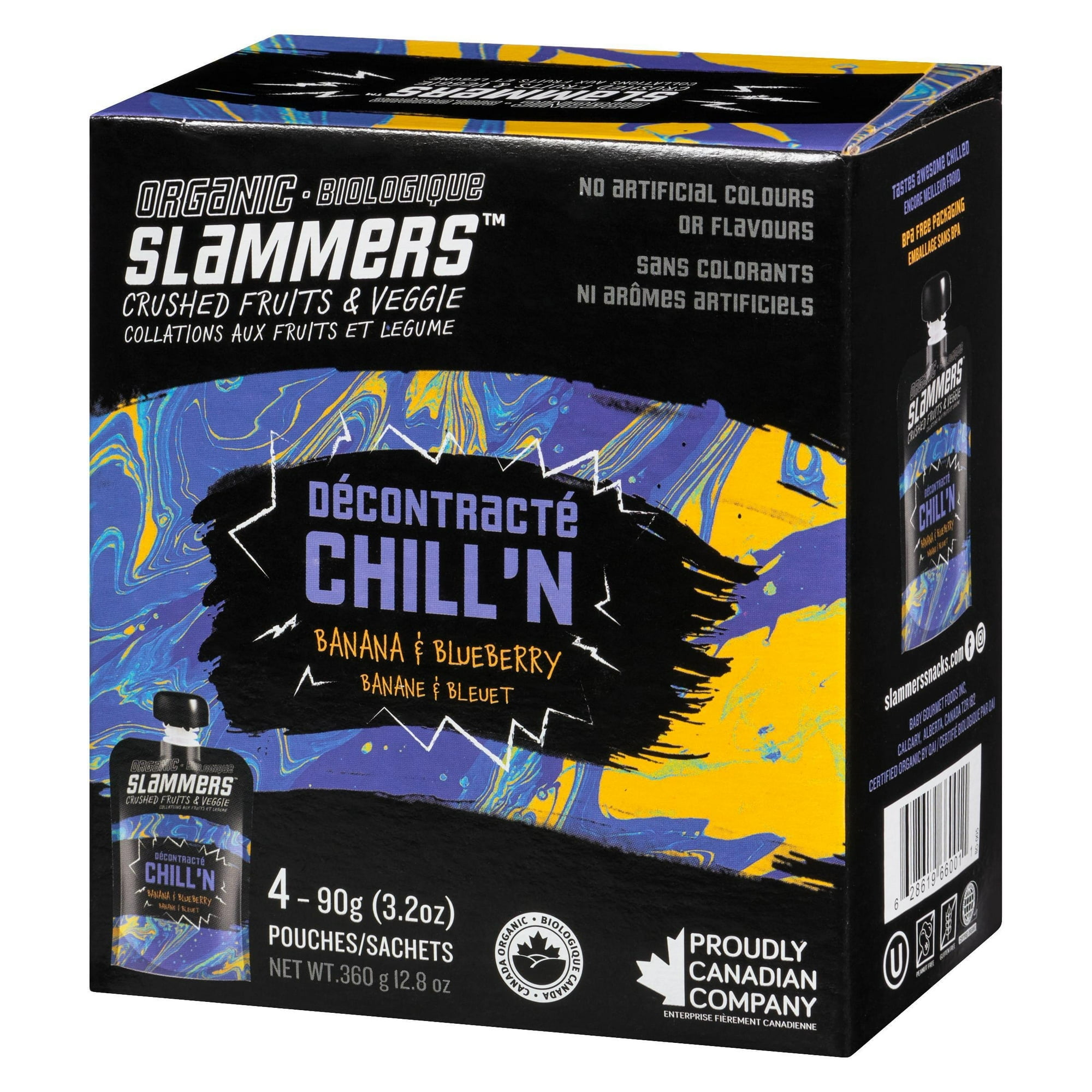 Yogourt biologique Slammers - Décontracté