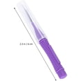 thumbnail image 2 of Interdental Brushes Between Teeth Cleaners Dental Cleaning Tool Portable Floss Pick 10pcs（Purple）, 2 of 5
