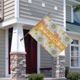 thumbnail image 2 of Spring Summer Sunflower Garden Flag 28x40 Inch Double Side for Outdoor Courtyard Garden Decor Flowers Welcome Holiday Flag for Outside Decoration, 2 of 6
