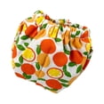thumbnail image 2 of Pañales reutilizables con diseño de ardilla, lavables y con estampado de frutas para cobayas, tamaño pequeño Naranja, 2 of 9