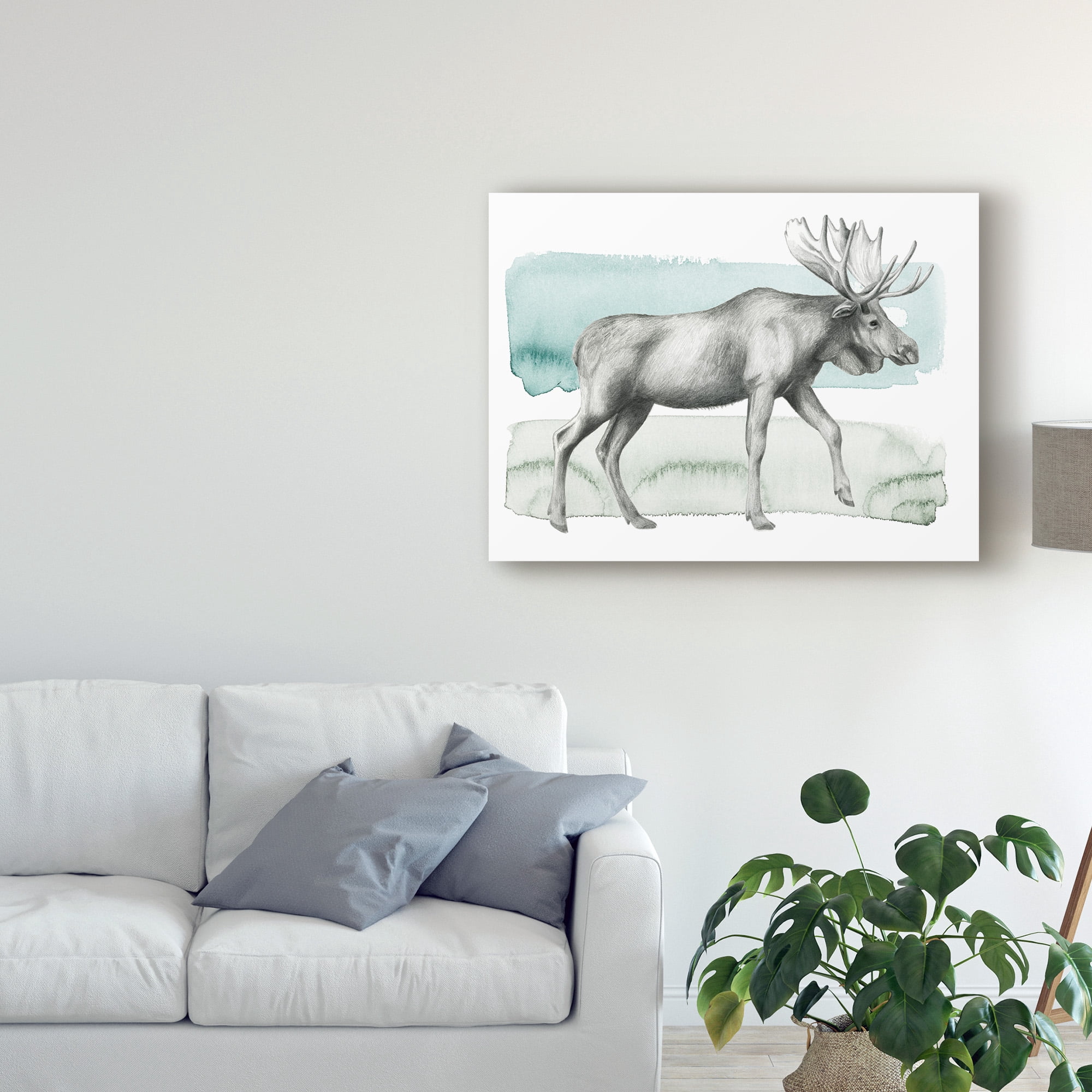 Trademark Fine Art 'Animal III' Canvas Art by Grace Popp