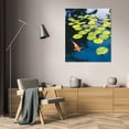 thumbnail image 3 of Maureen Love 20x24 Gallery Wrapped Canvas Wall Art Titled - Koi Pond I, 3 of 4