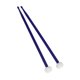 thumbnail image 1 of 2 baquetas de percusión, mazos de tambor multifuncionales portátiles de doble extremo con cabezal de fieltro, agarre ergonómico para escenario, , Azul oscuro, 1 of 9