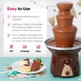 thumbnail image 4 of Fuente de chocolate Wilton Chocolate Pro, 3 niveles, 1,8 kg de capacidad, 4 of 8
