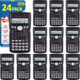 thumbnail image 1 of Calculadoras científicas YesBes, paquete de 24 con 240 funciones, 1 of 6