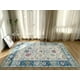 thumbnail image 2 of Tapete Decorativo Jovita Turquoise - 200 x 300 cm - Alfombra Grande Saffron Looms, 2 of 5