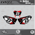 thumbnail image 3 of Kalair GFX Graphics Kit for Honda CRF450X (2019-2025) Evader Series, 3 of 5