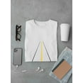 thumbnail image 3 of Endless Endless Road Design Men White T-Shirt, Male Large, 3 of 4
