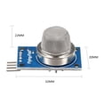 thumbnail image 3 of Módulo de sensor de gas de humo MQ-2 LPG Propano Metano Sensor Hidrógeno, 3 of 8