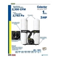 thumbnail image 3 of Colector Polvo 3hp 4 3 Entradas Surtek SURTEK RP743A, 3 of 4