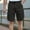 A_ Black, variant on YLSDY Mens Casual Cargo Shorts Loose Comfy Drawstring Elastic Waist Hiking Travel Short Work Shorts with Multi Pockets Black S