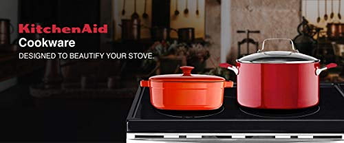 Red for sale online KitchenAid KC2SS10PC Stainless Steel Cookware 10 Pieces