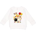 thumbnail image 2 of Inktastic Cute Bowling Pin 4th Birthday Toddler Sweatshirt, 2 of 4